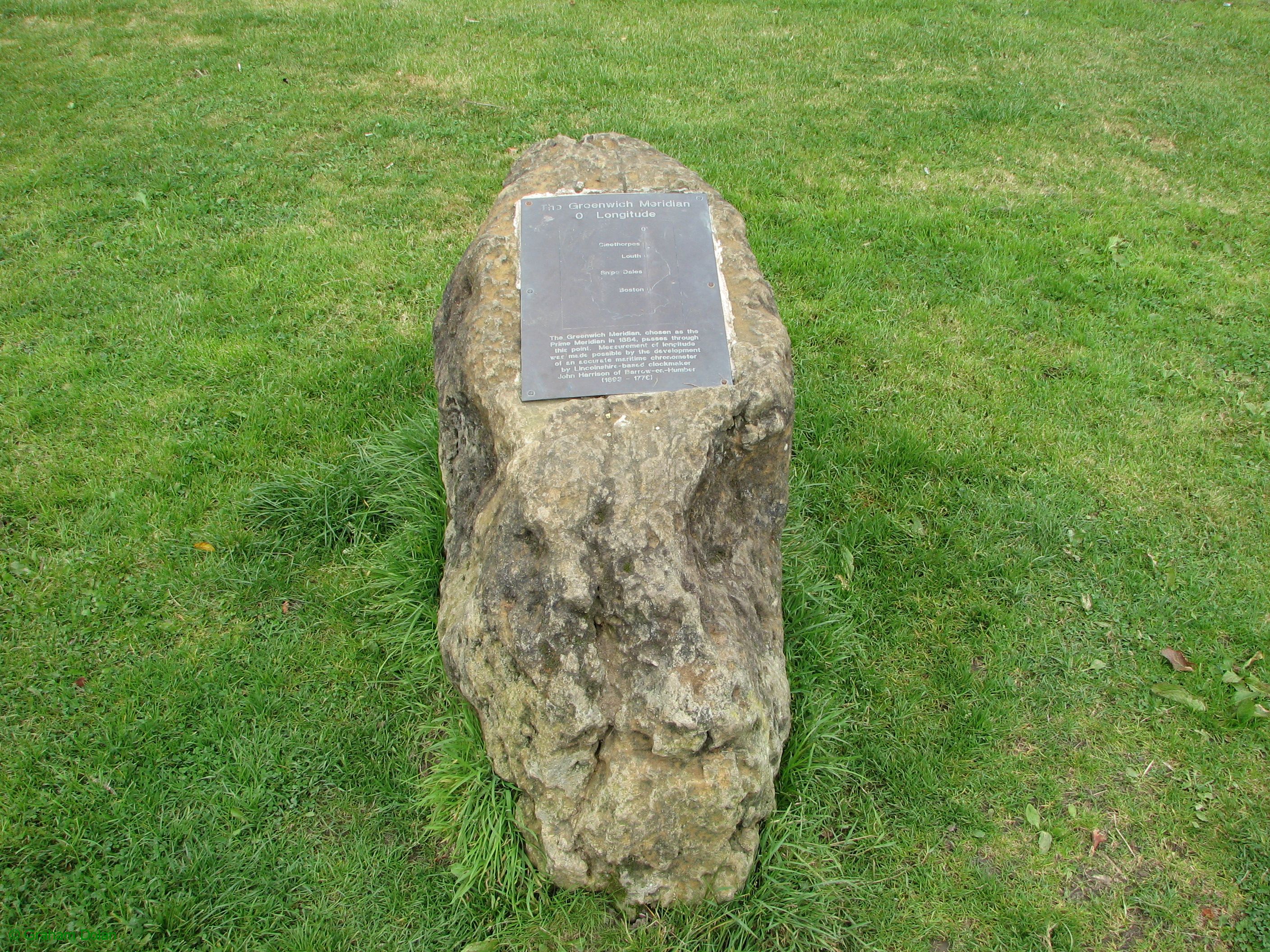 Greenwich Meridian Marker; England; Lincolnshire; Winceby